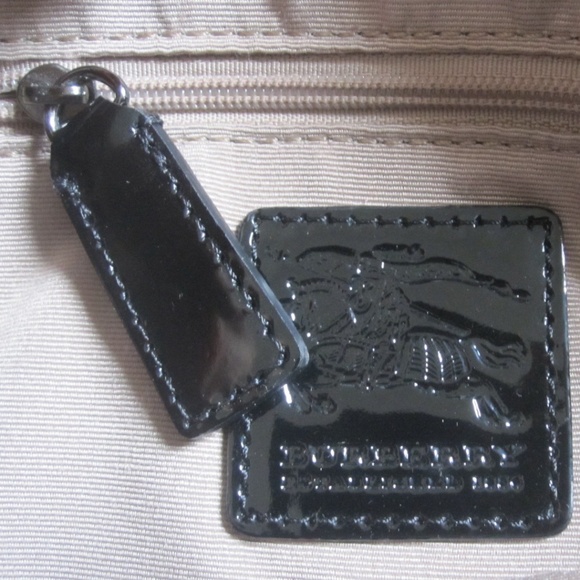 SOLD ON E BAY BURBERRY nova check leather handbag - Picture 3 of 8